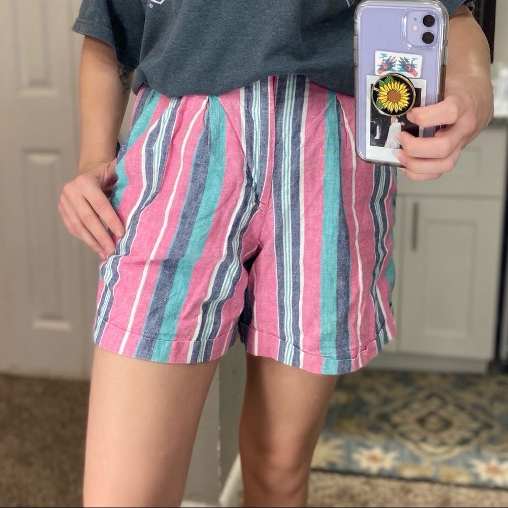 Vintage Palmetto Pastel Shorts